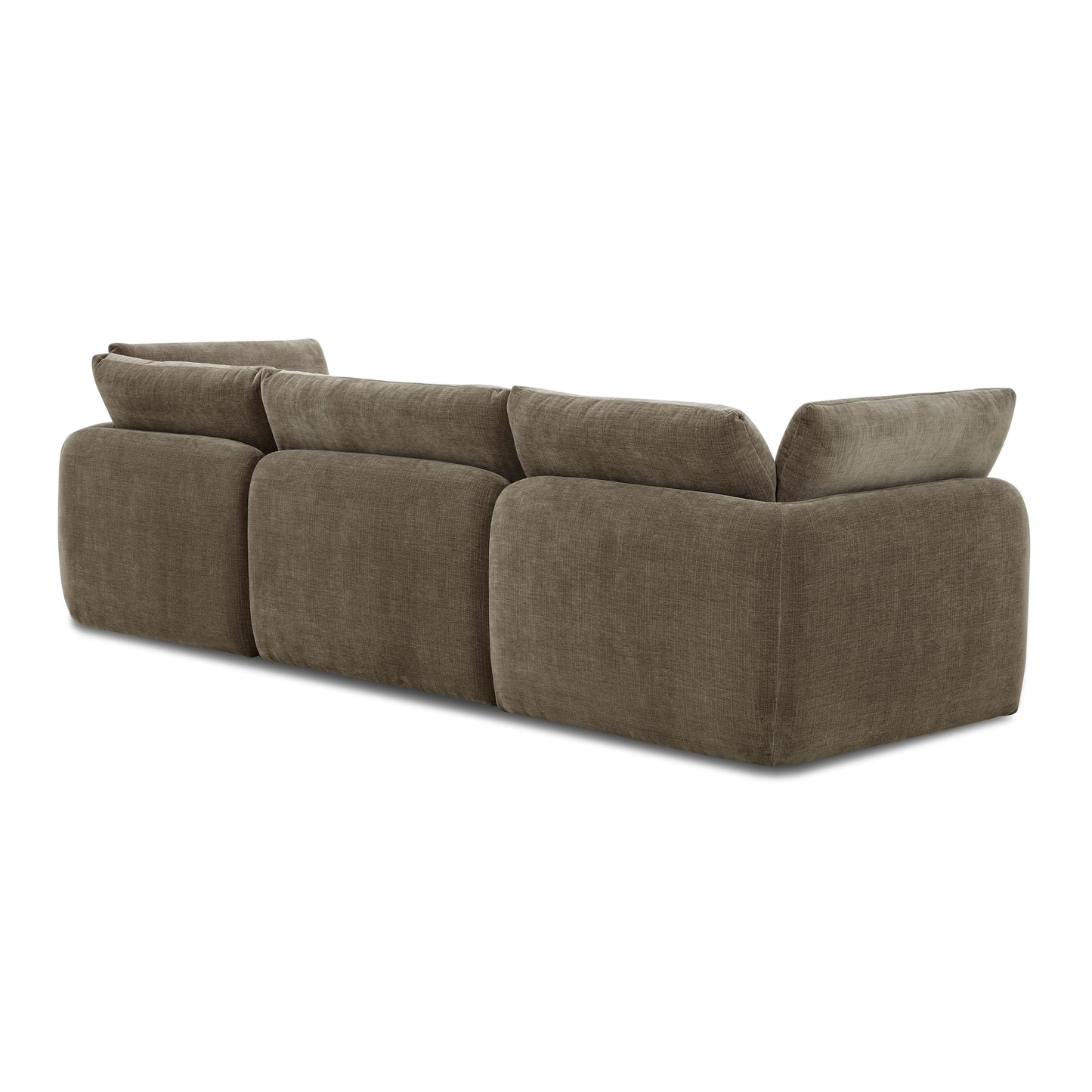 Tonga Modular 3-Piece Sofa | Clove Brown