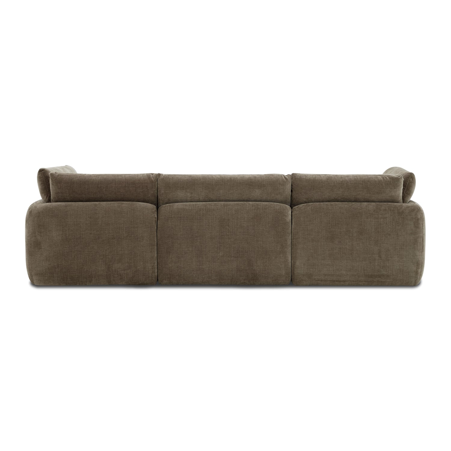Tonga Modular 3-Piece Sofa | Clove Brown 