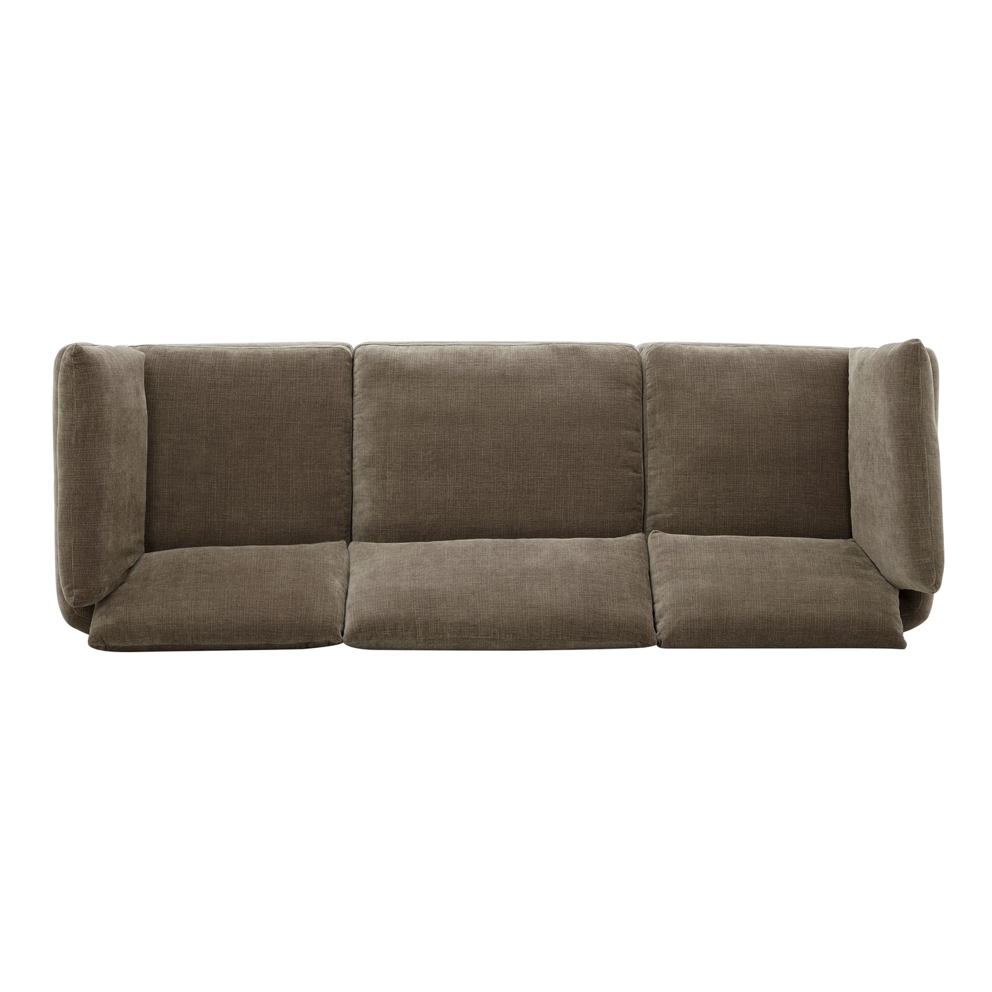 Tonga Modular 3-Piece Sofa | Clove Brown