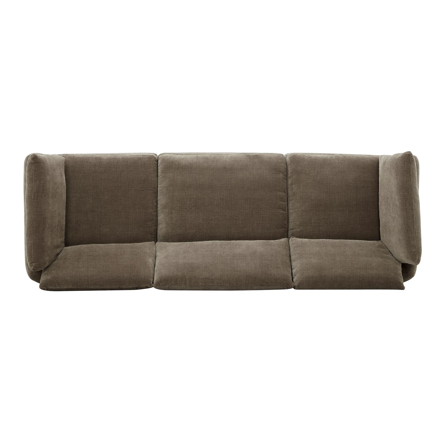 Tonga Modular 3-Piece Sofa | Clove Brown 