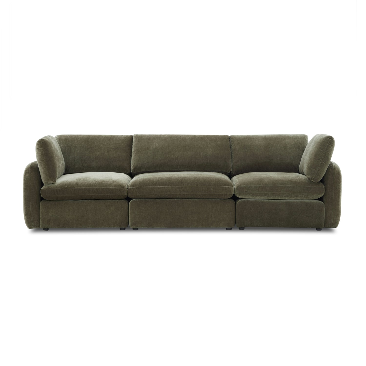 Tonga Modular 3-Piece Sofa | Lume Green 