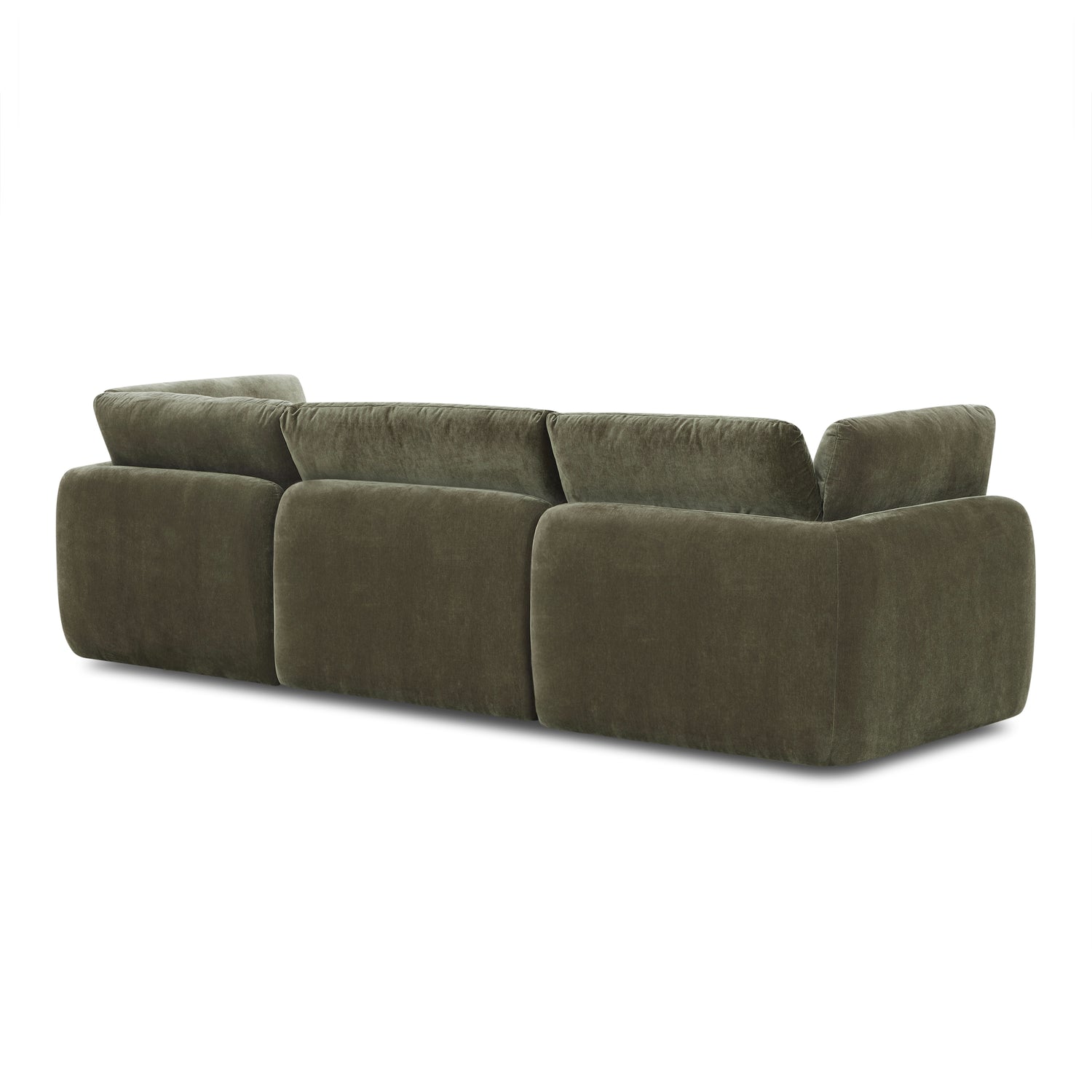 Tonga Modular 3-Piece Sofa | Lume Green 