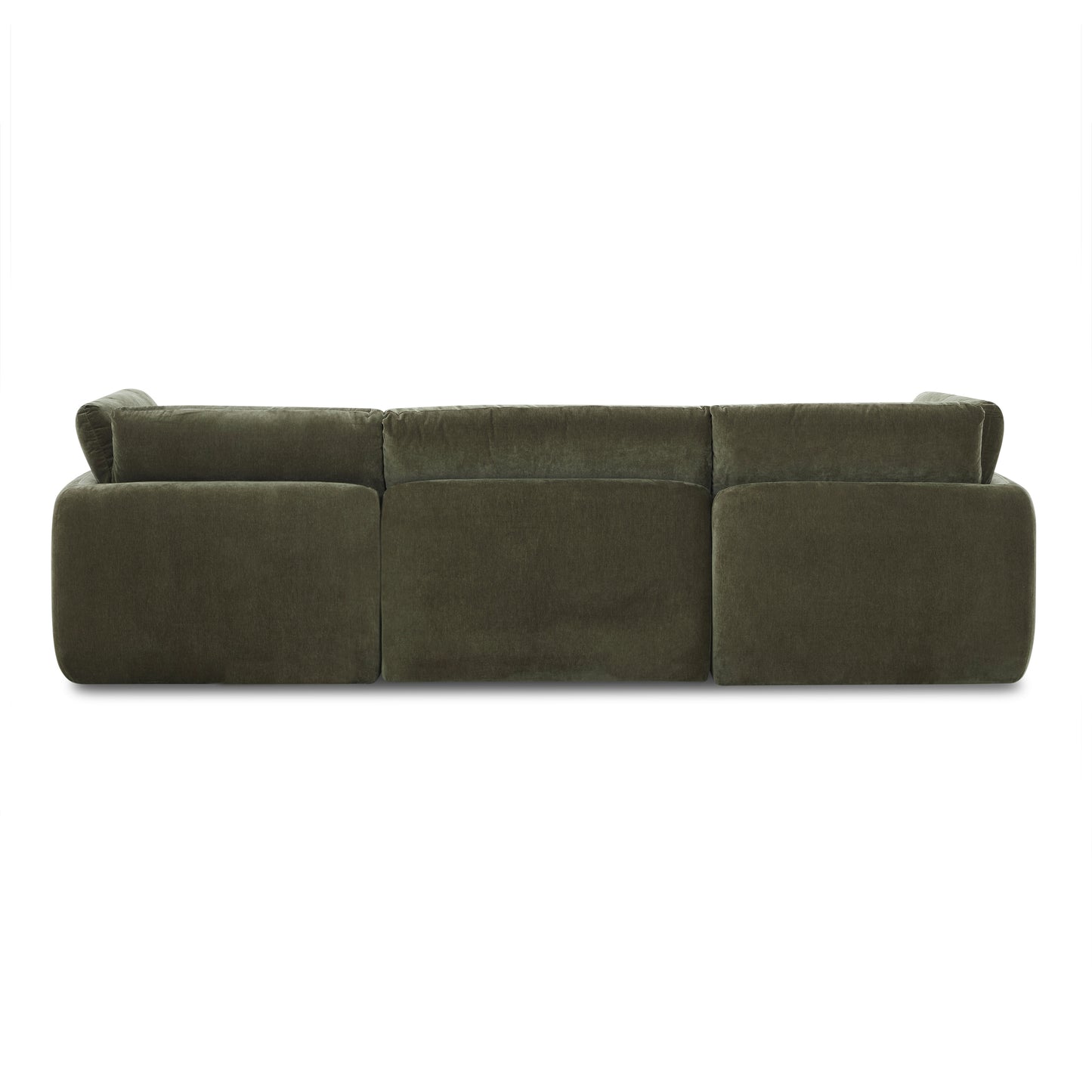 Tonga Modular 3-Piece Sofa | Lume Green