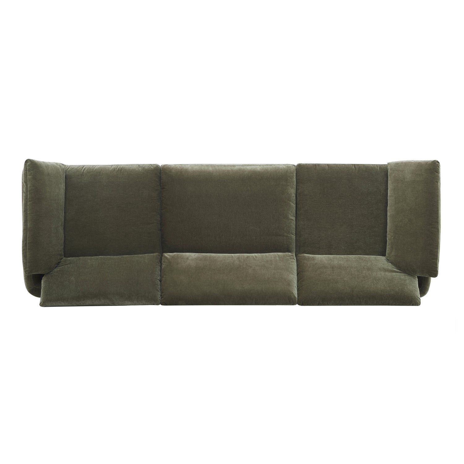 Tonga Modular 3-Piece Sofa | Lume Green 