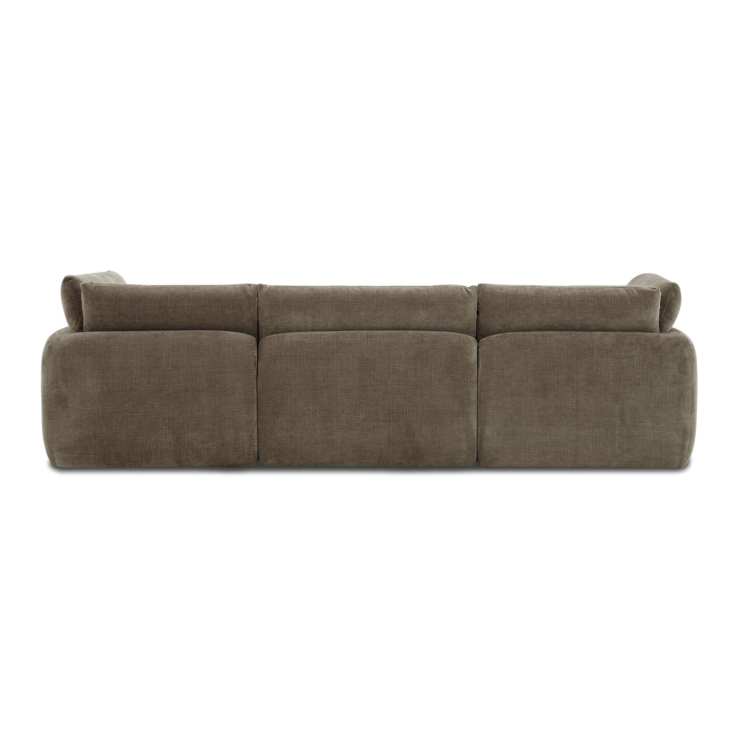 Tonga Modular 5-Piece U-Shaped Double Chaise Sectional | Clove Brown