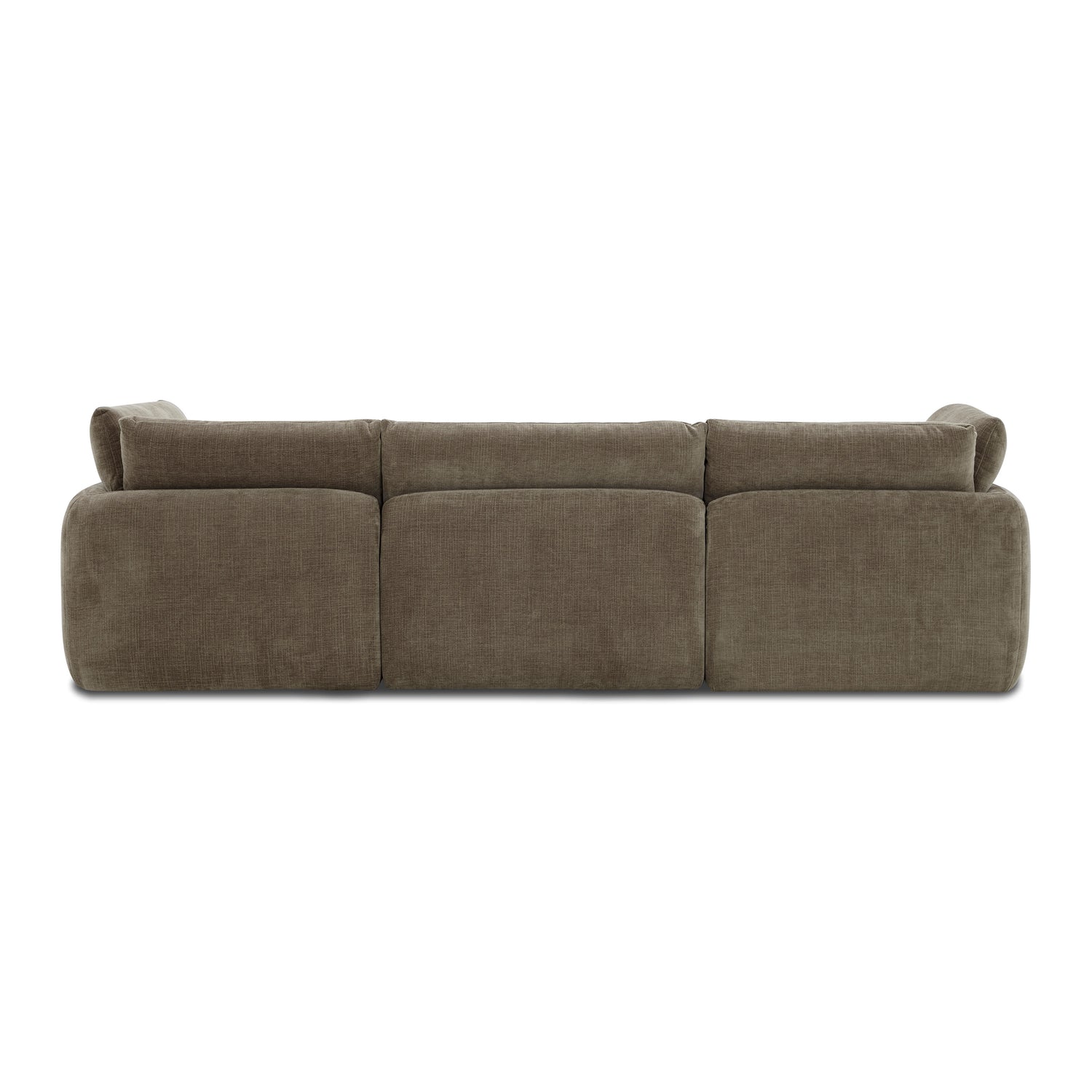 Tonga Modular 5-Piece U-Shaped Double Chaise Sectional | Clove Brown 
