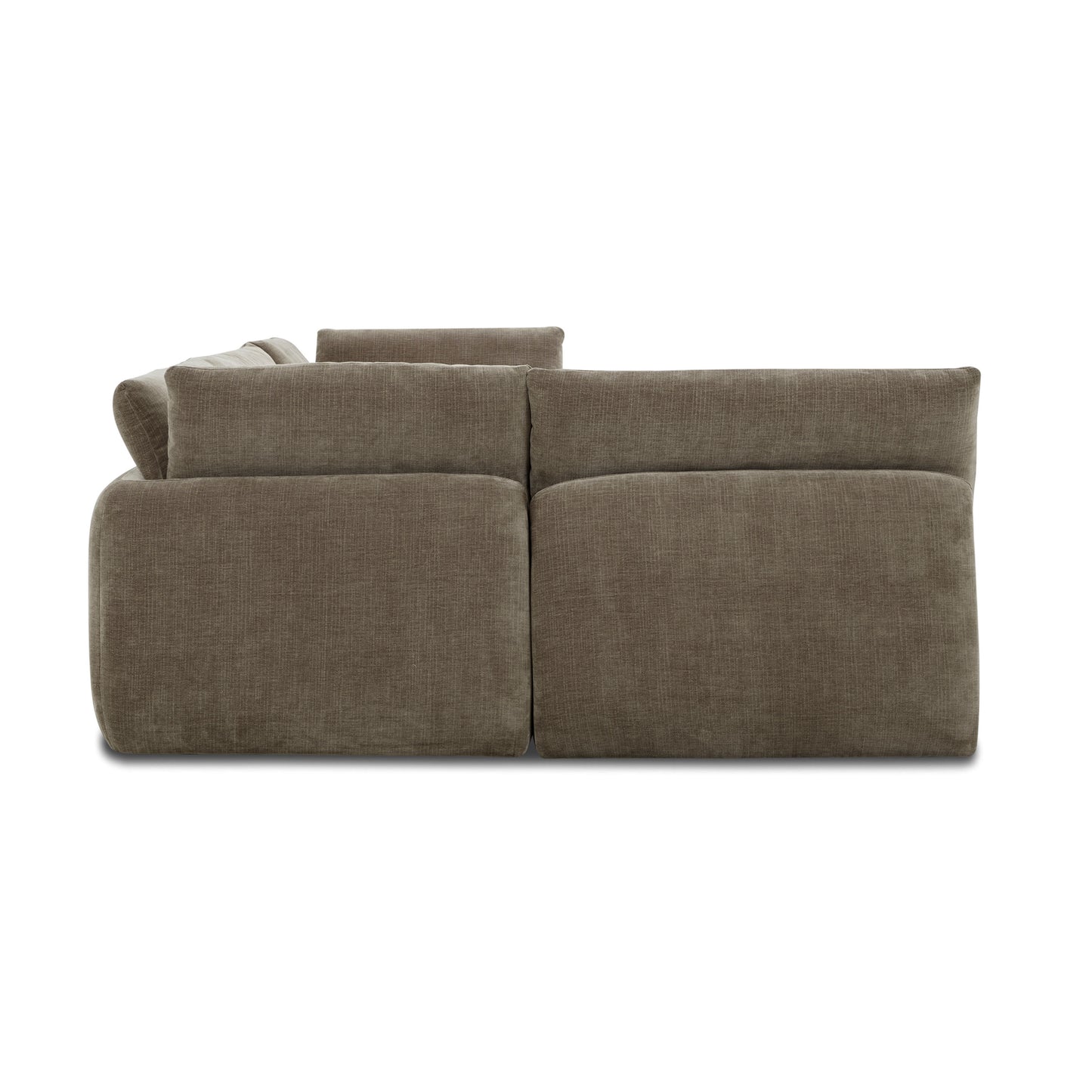 Tonga Modular 5-Piece Pit Lounge Sectional | Clove Brown