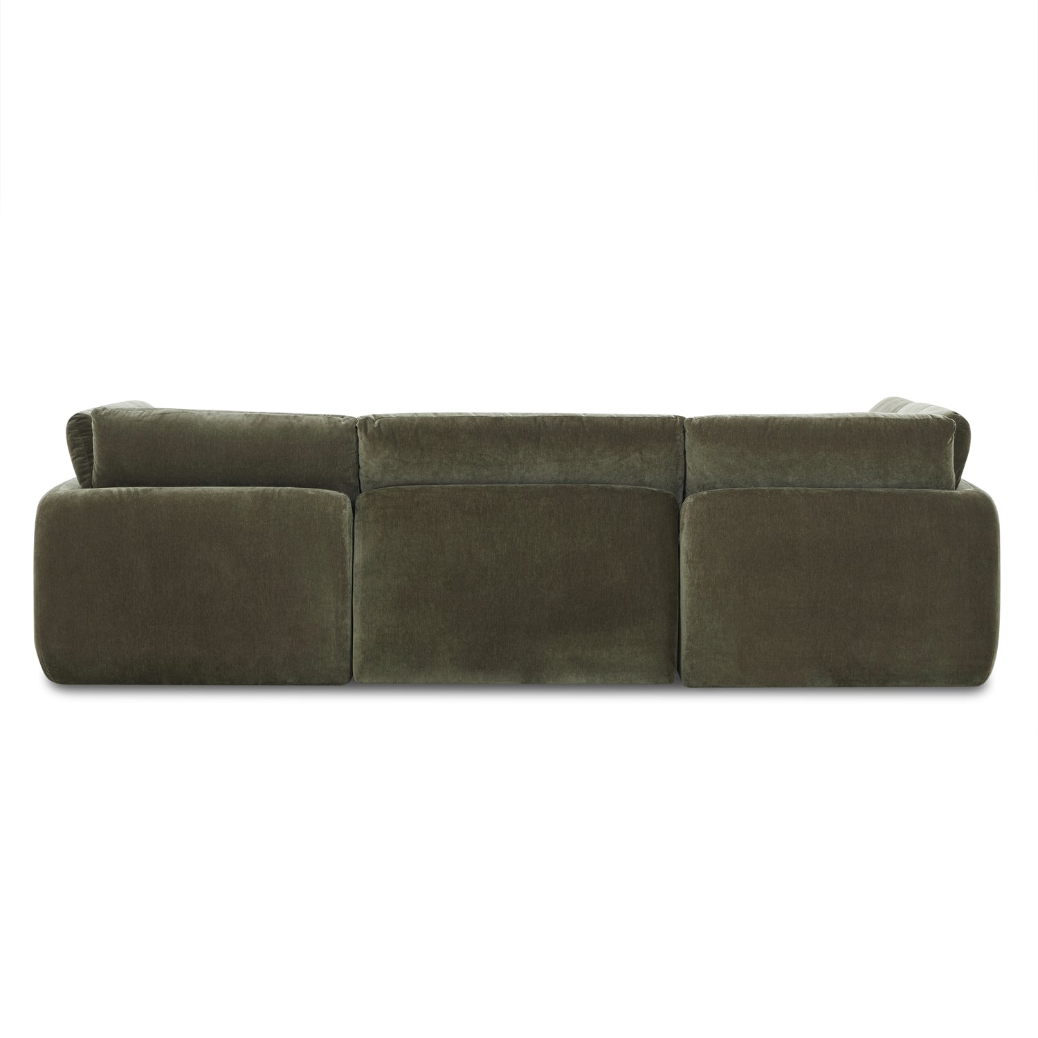 Tonga Modular 5-Piece Pit Lounge Sectional | Lume Green 