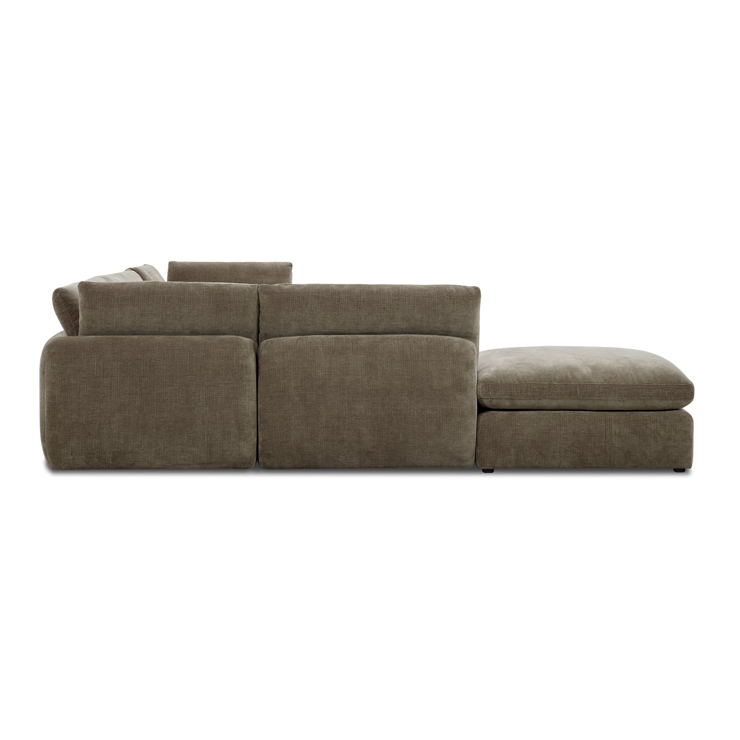Tonga Modular 5-Piece Reversible L-Shaped Sectional | Clove Brown 