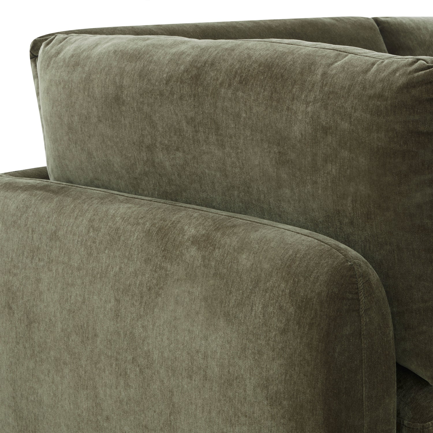 Tonga Modular 6-Piece U-Shaped Double Chaise Sectional | Lume Green 