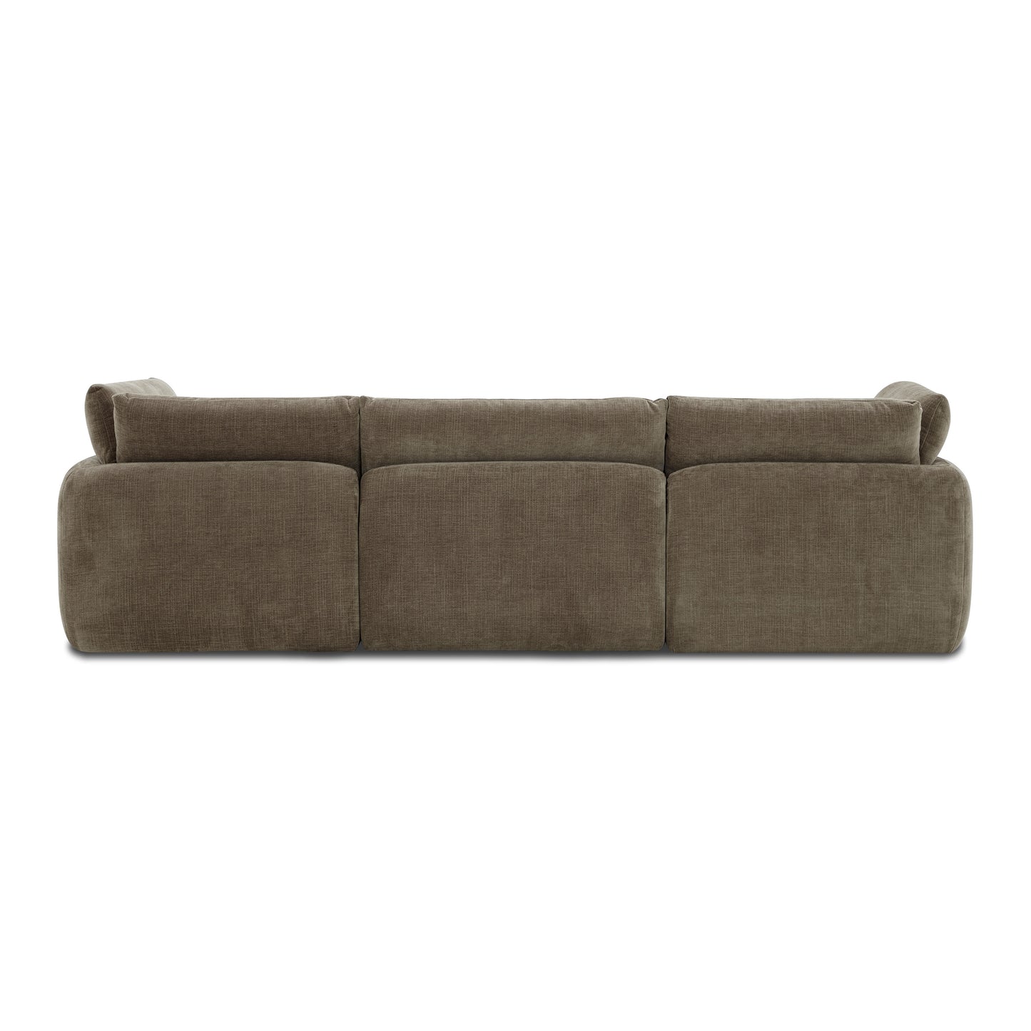 Tonga Modular 5-Piece U-Shaped Double Chaise Sectional | Clove Brown