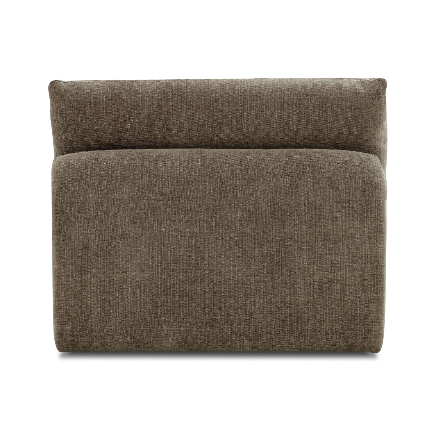Armless Chair Tonga Modular Sofa | Clove Brown 