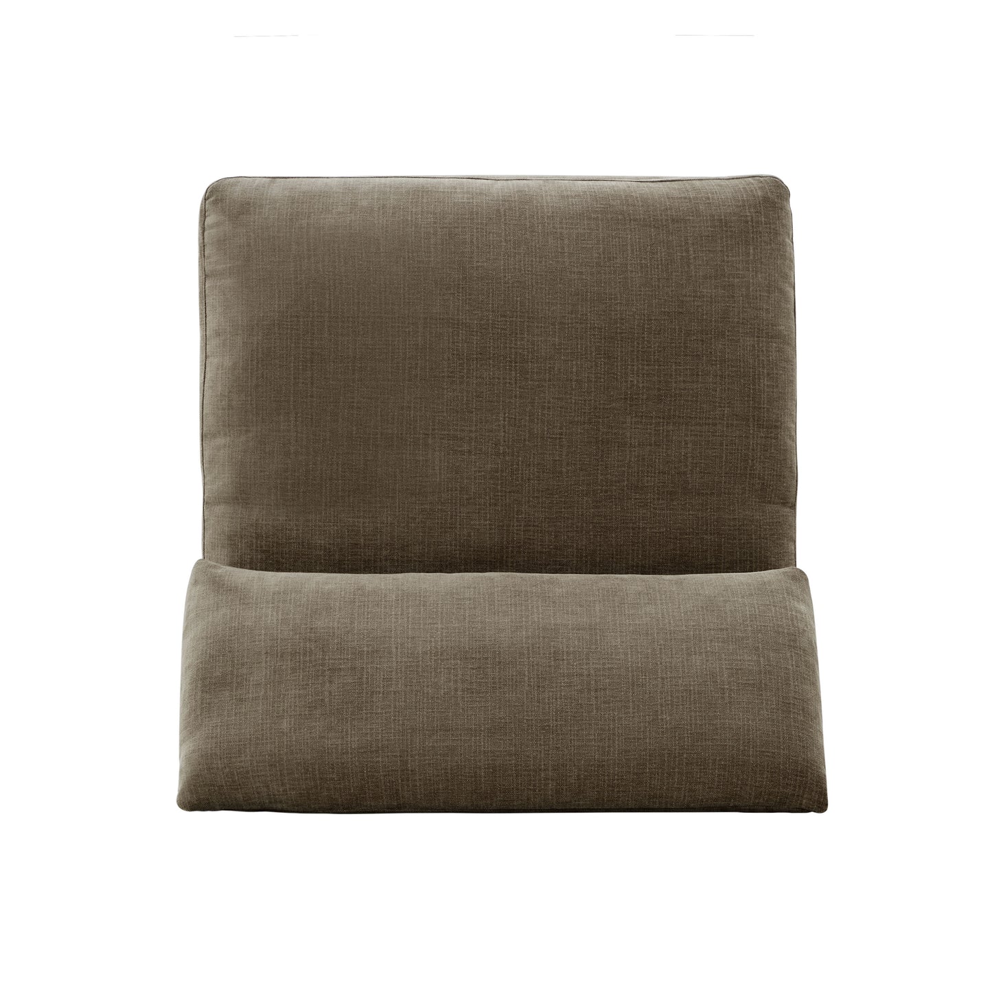 Armless Chair Tonga Modular Sofa | Clove Brown