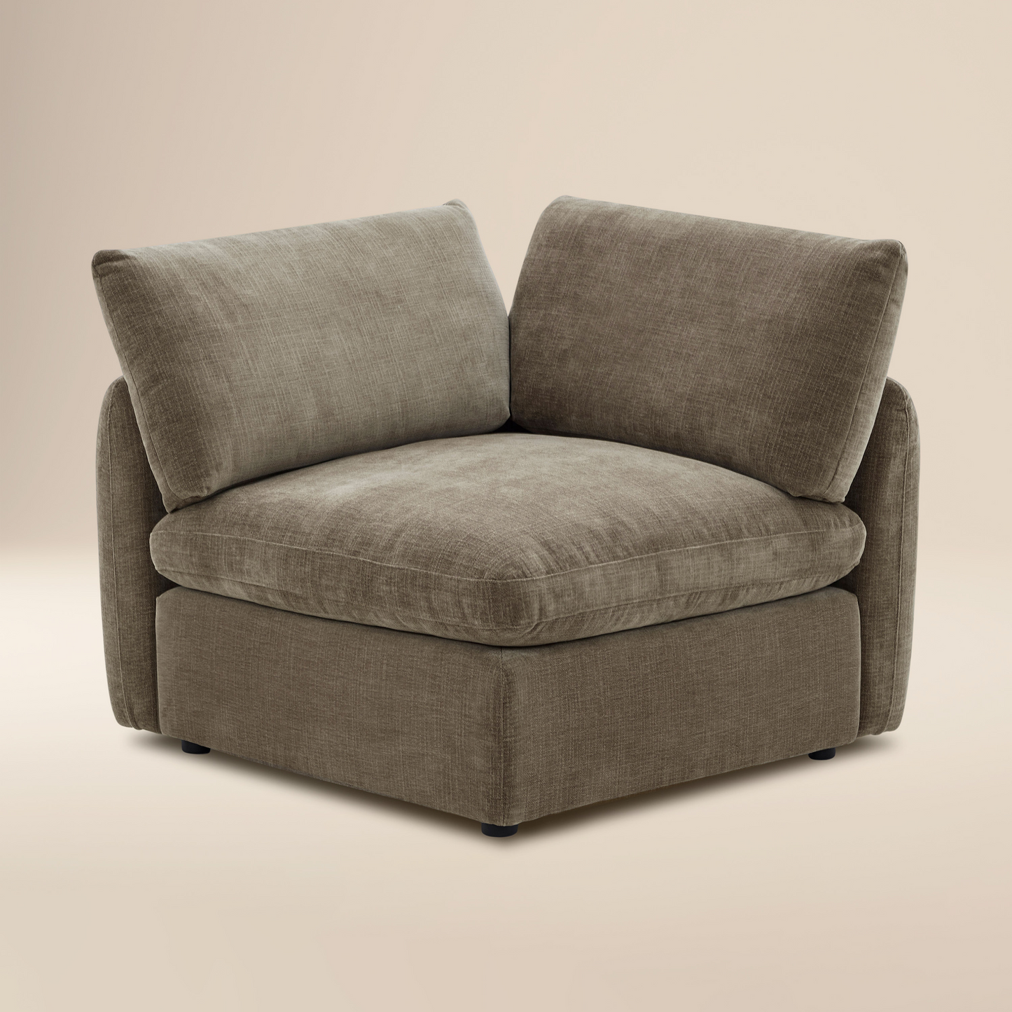 Corner Tonga Modular Sofa | Clove Brown