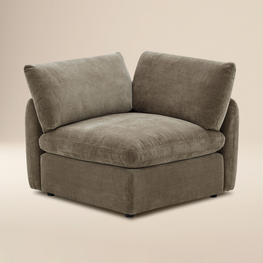 Corner Tonga Modular Sofa | Clove Brown