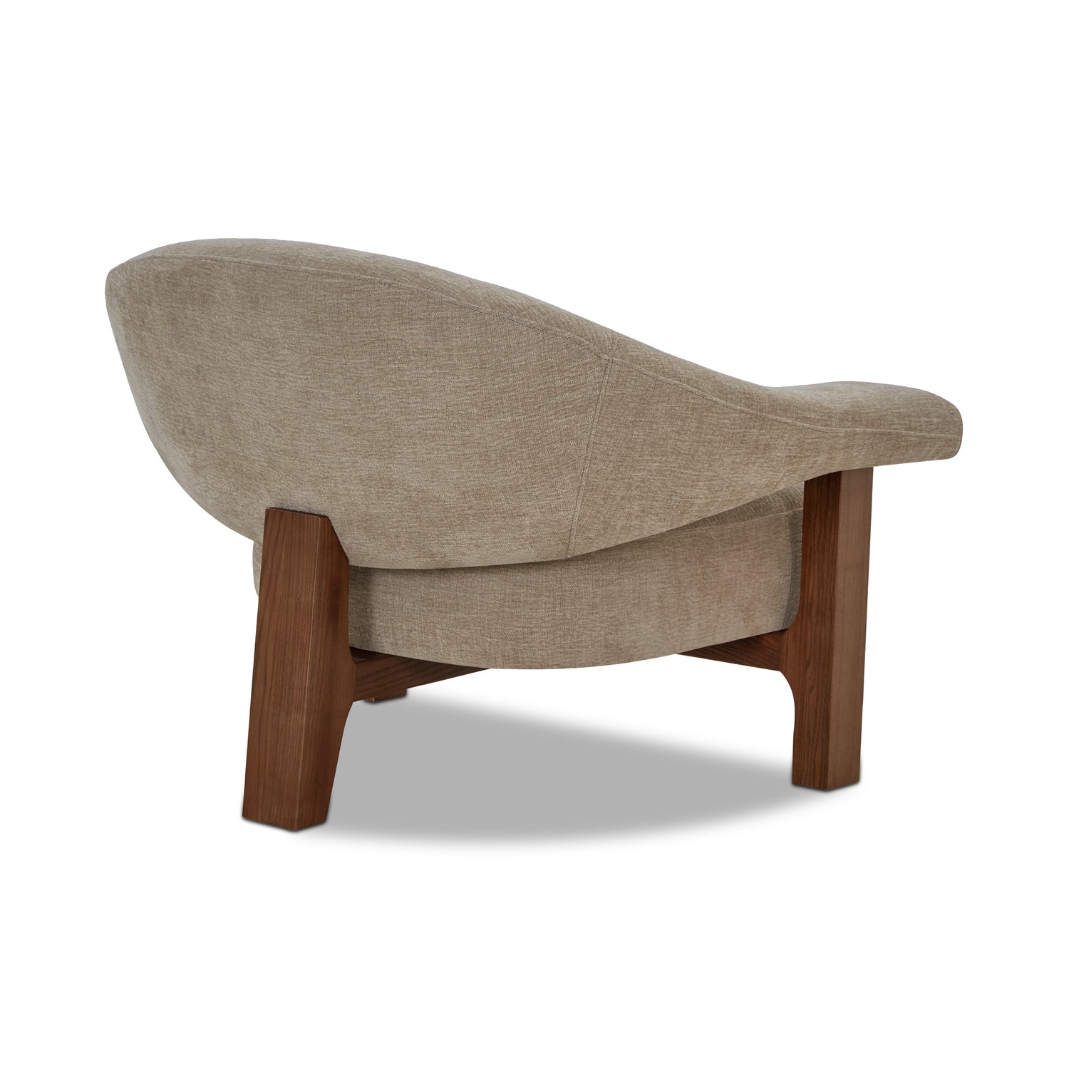 Leni Lounge Chair | Linen Brown 