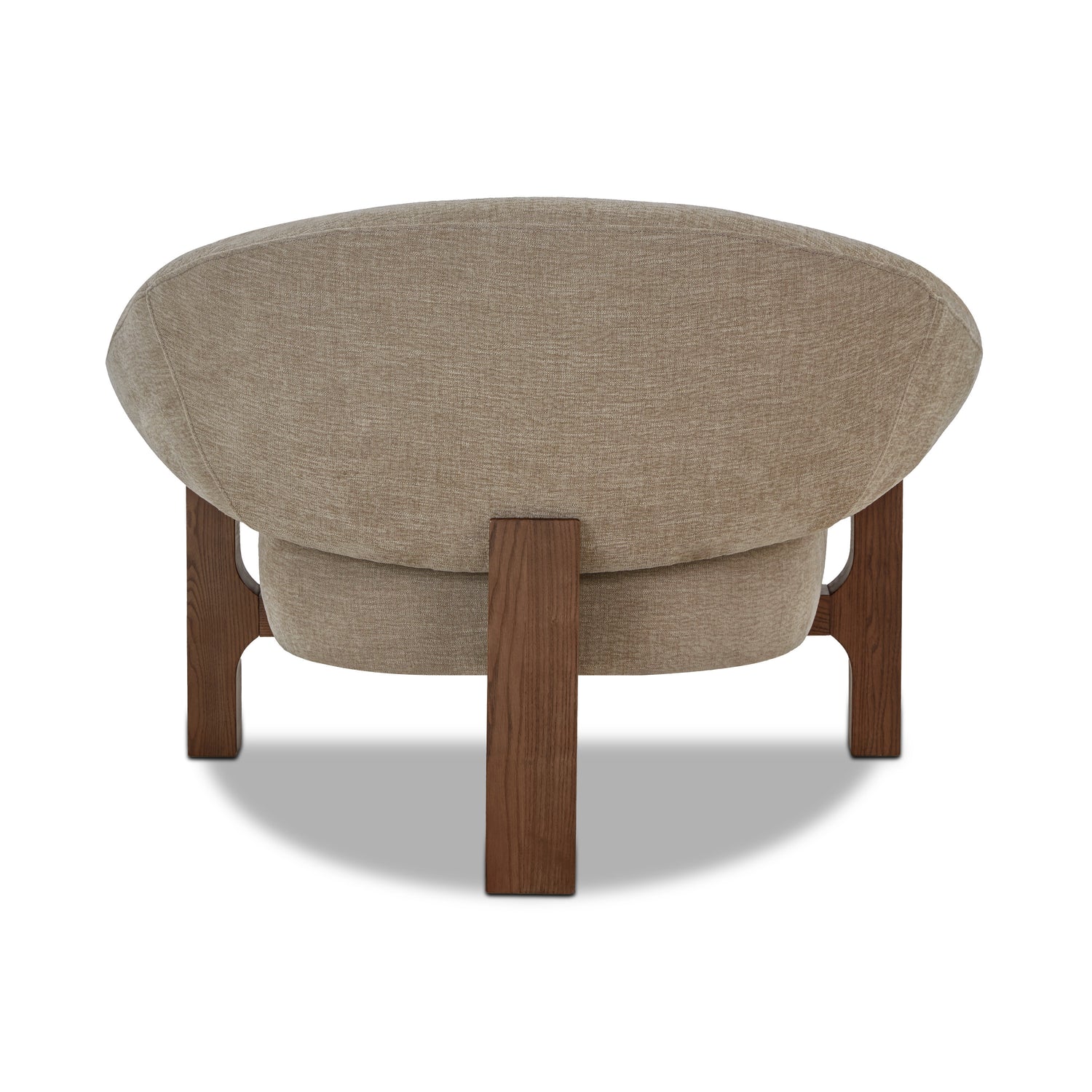 Leni Lounge Chair | Linen Brown 