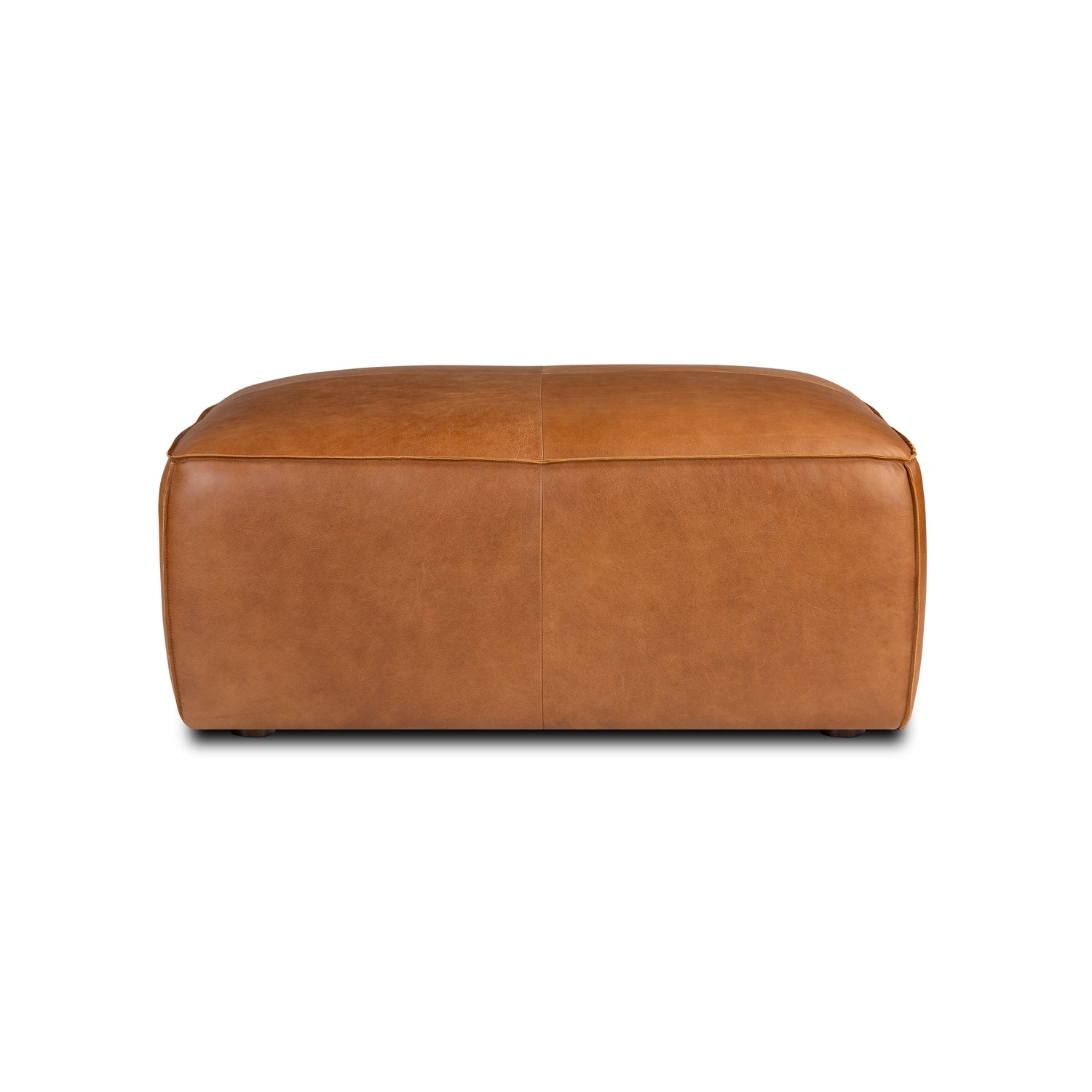 Piazza Ottoman | Saddle Tan 