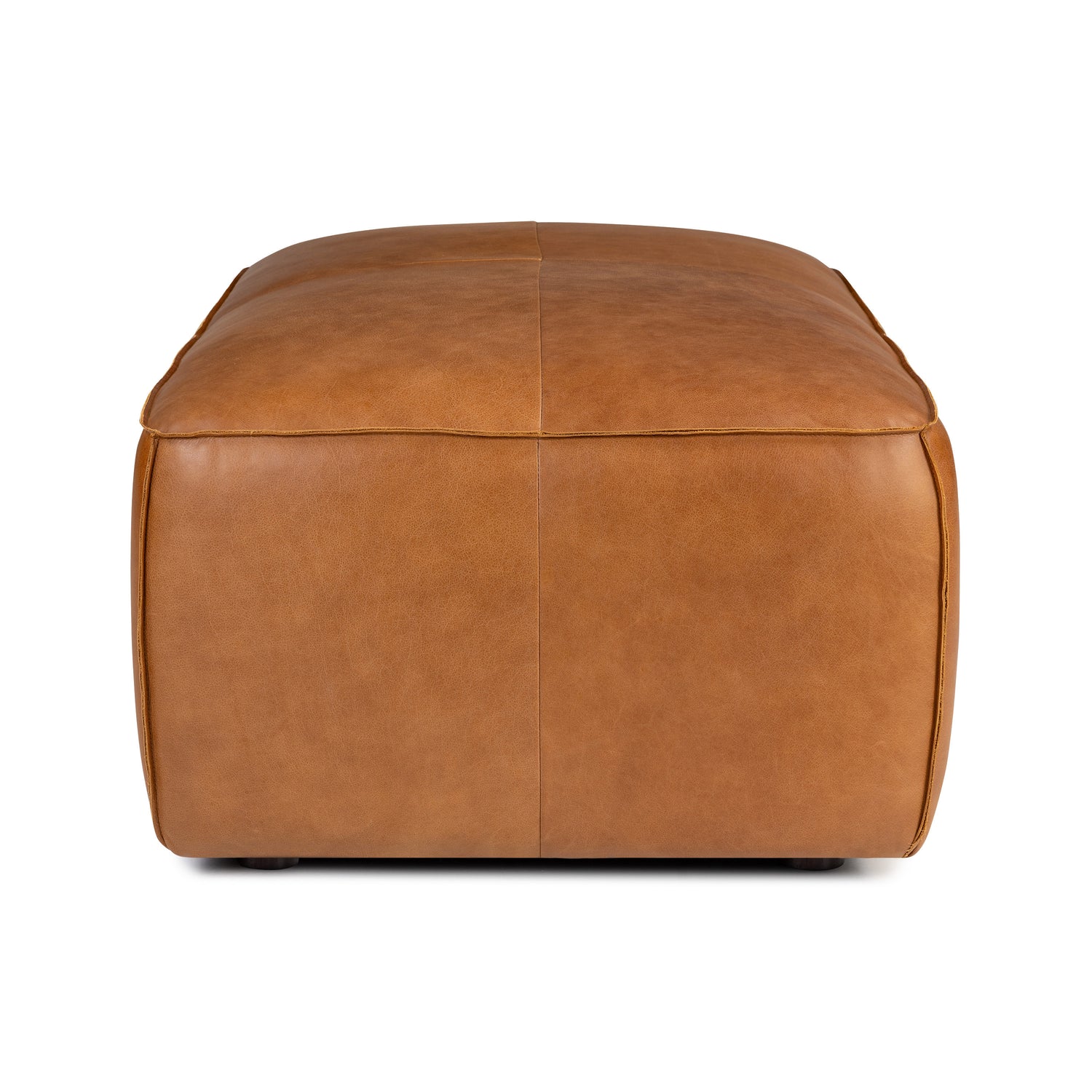 Piazza Ottoman | Saddle Tan 