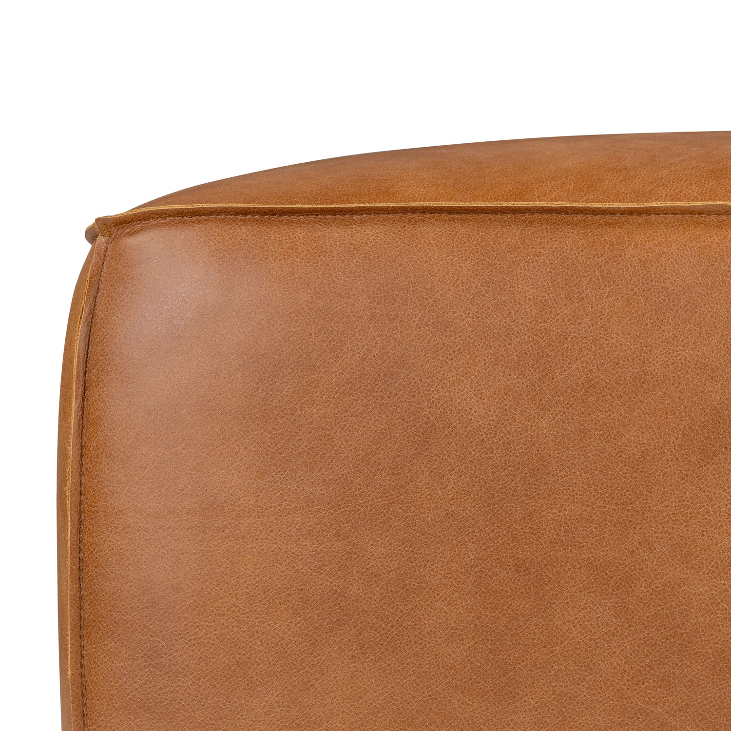 Piazza Ottoman | Saddle Tan 