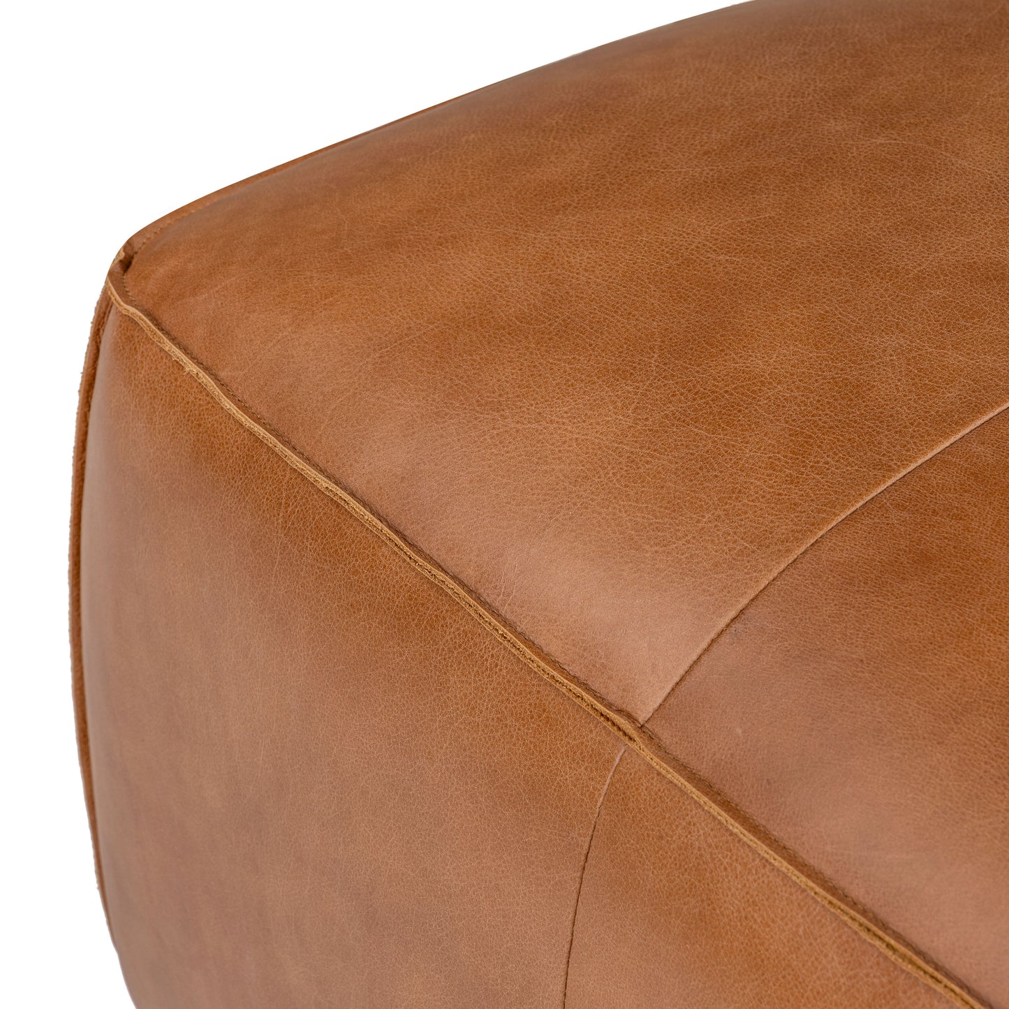 Piazza Ottoman | Saddle Tan