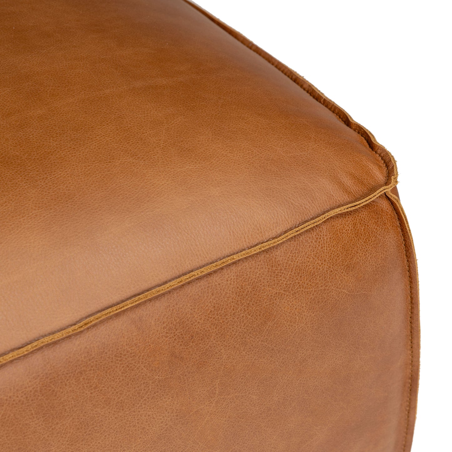 Piazza Ottoman | Saddle Tan