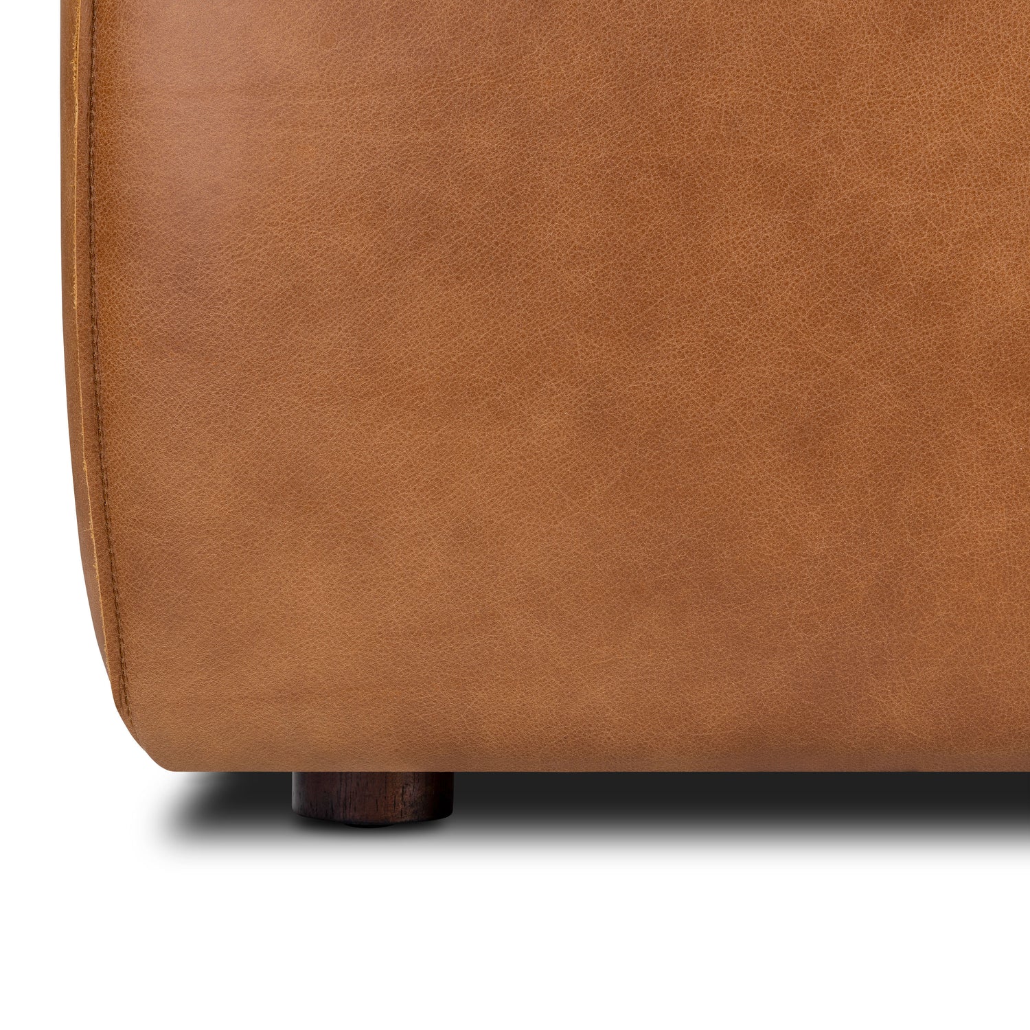 Piazza Ottoman | Saddle Tan 