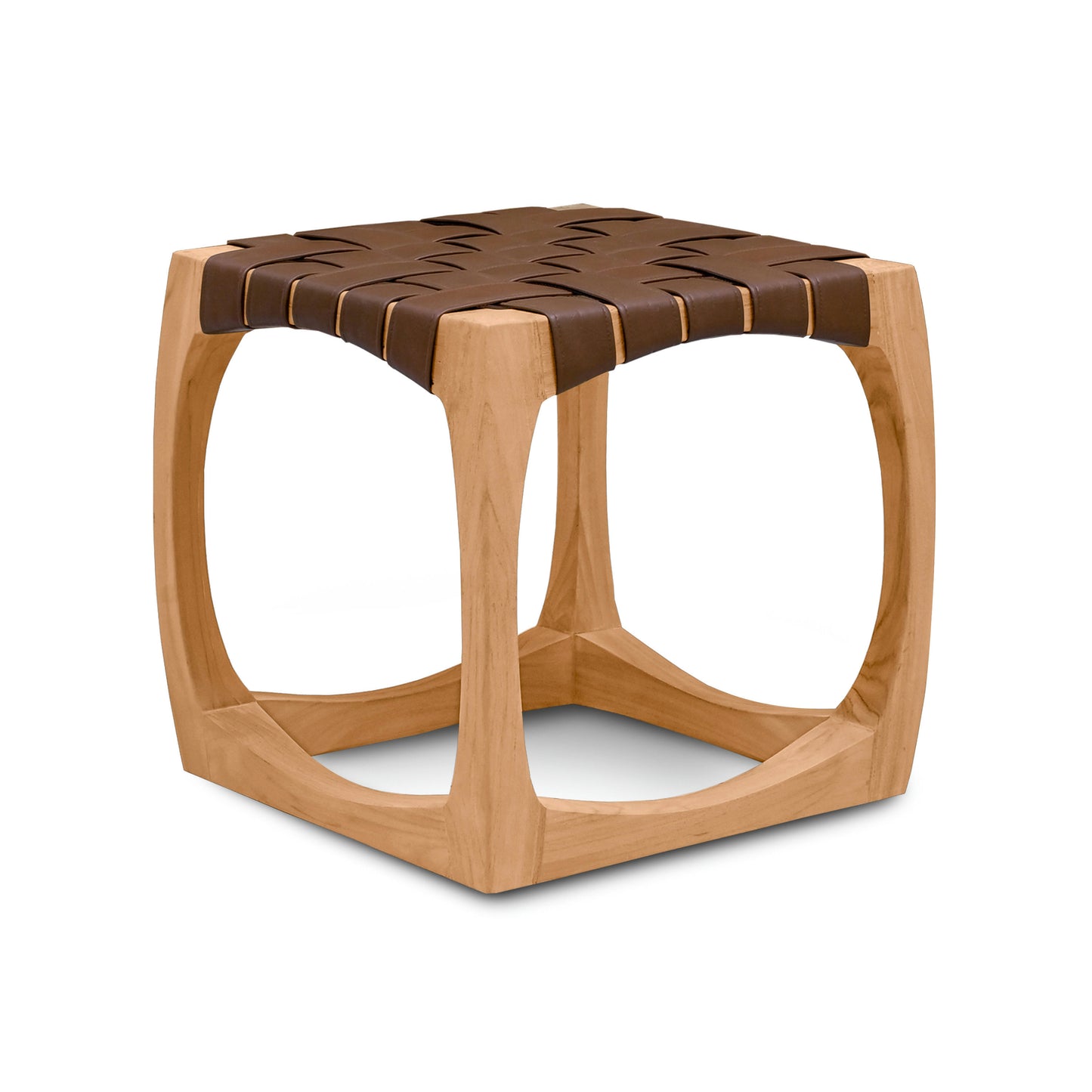 Serena Teak Stool | Natural