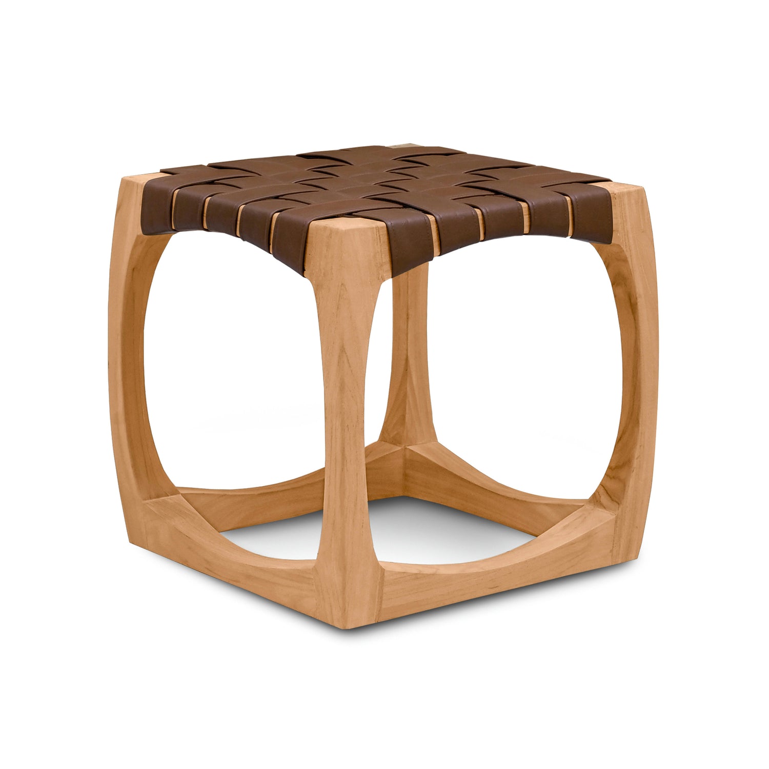 Serena Teak Stool | Natural 