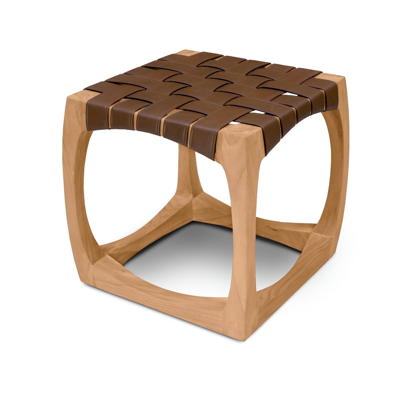 Serena Teak Stool | Natural