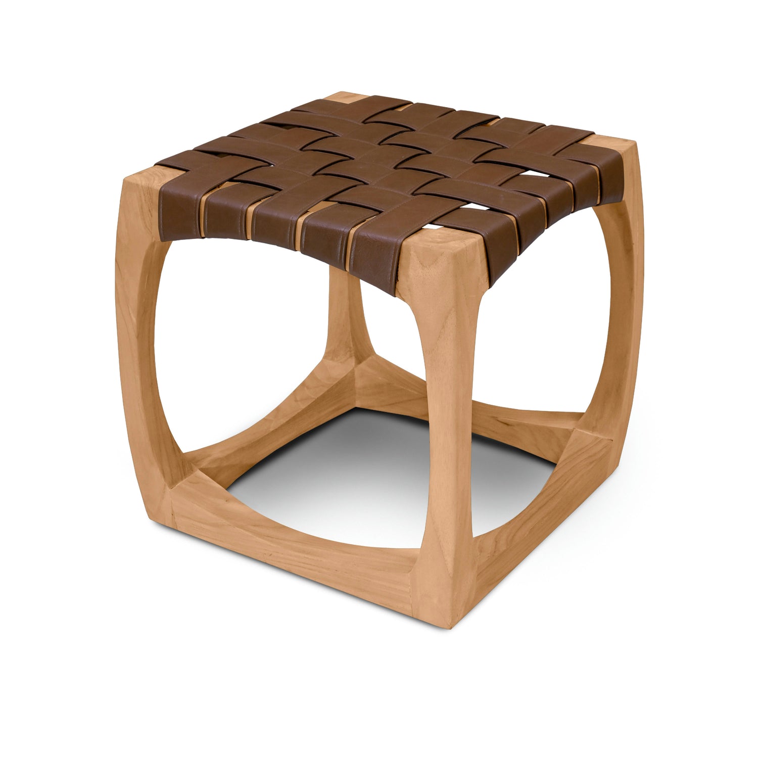 Serena Teak Stool | Natural 