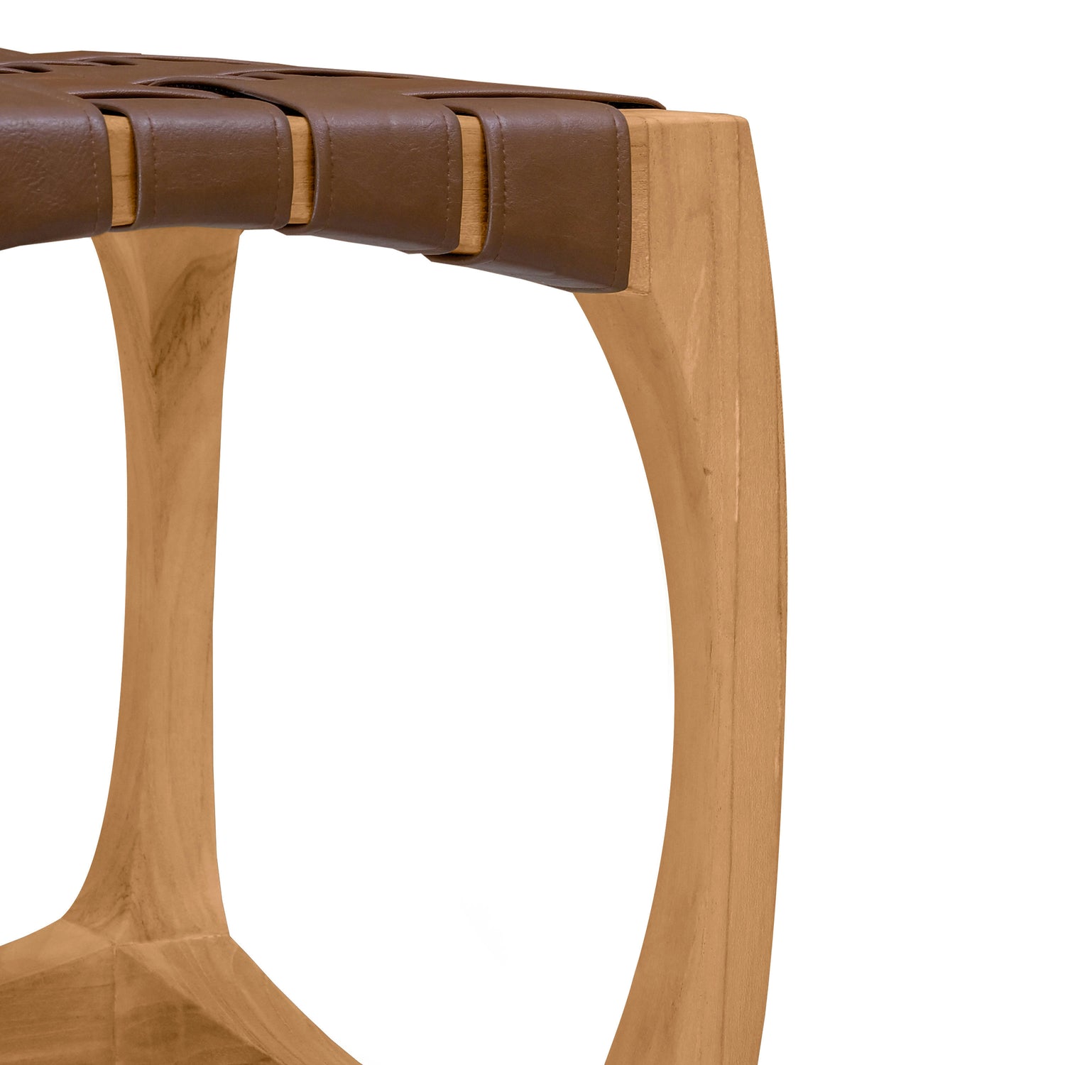 Serena Teak Stool | Natural 