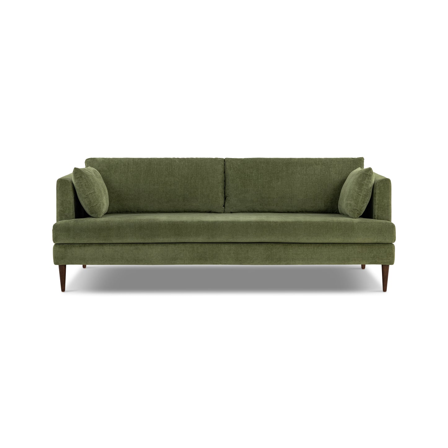 Lucerne 82" Sofa | Distressed Green Velvet