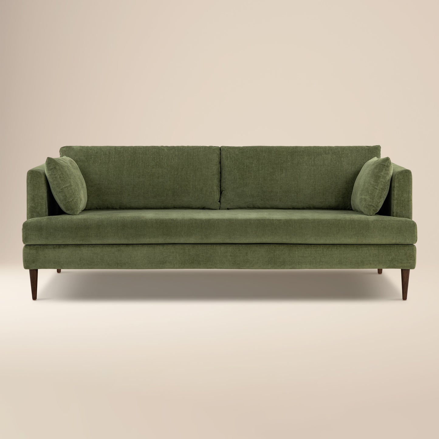 Lucerne 82" Sofa | Distressed Green Velvet