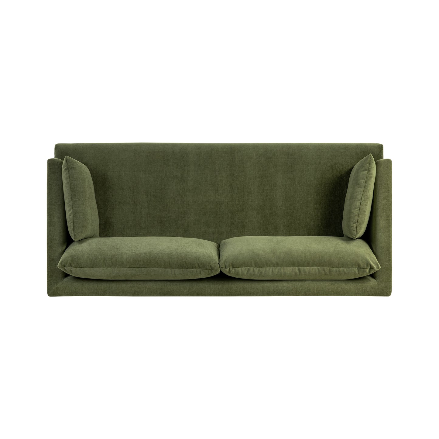 Lucerne 82" Sofa | Distressed Green Velvet