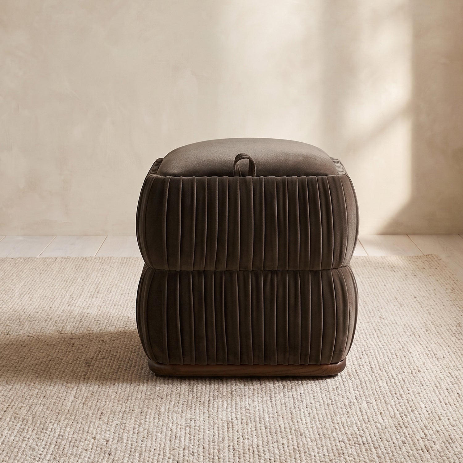 Modo Storage Ottoman | Shadow Brown lifestyle_image