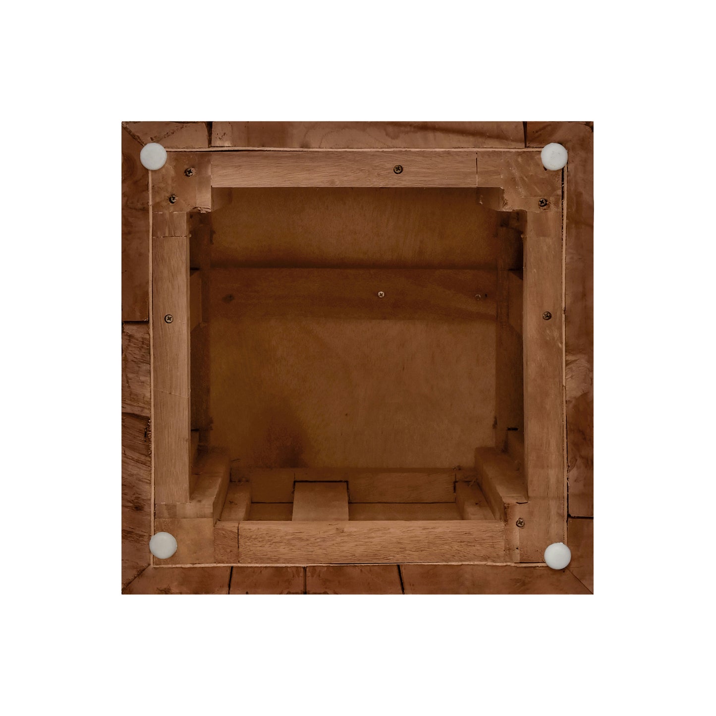 Soren 22" Teak Root Side Table | Walnut