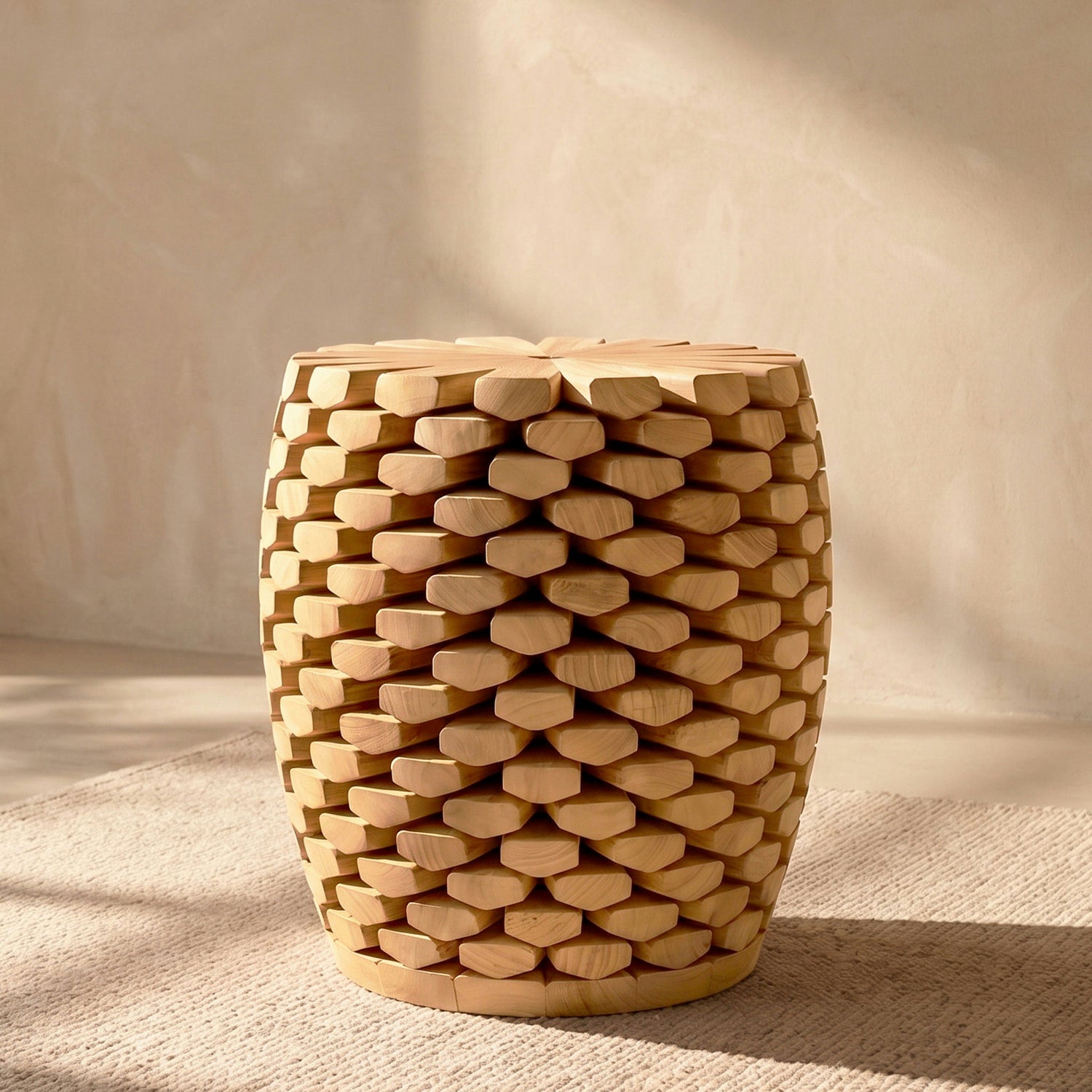 Noemi Teak Side Table | Natural lifestyle_image