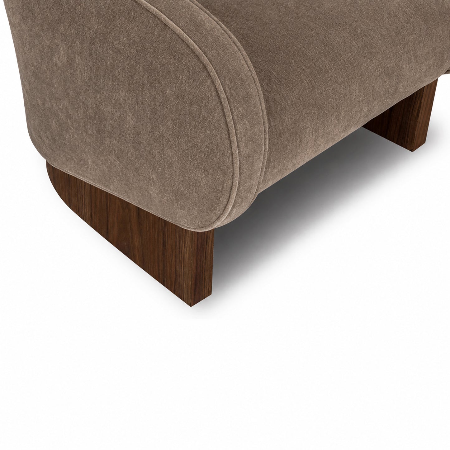 Selma Lounge Chair | Fawn Brown