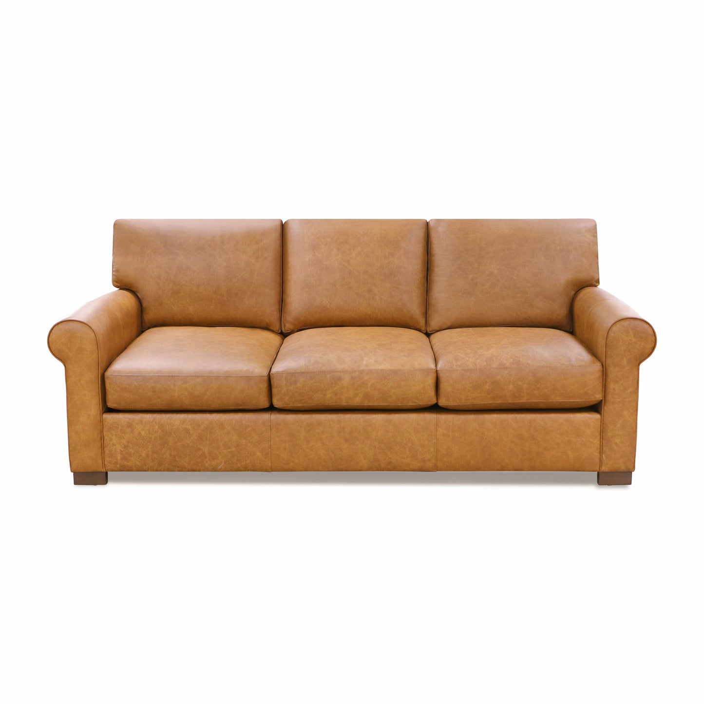 Marlow 88" Leather Sofa | Canyon Tan