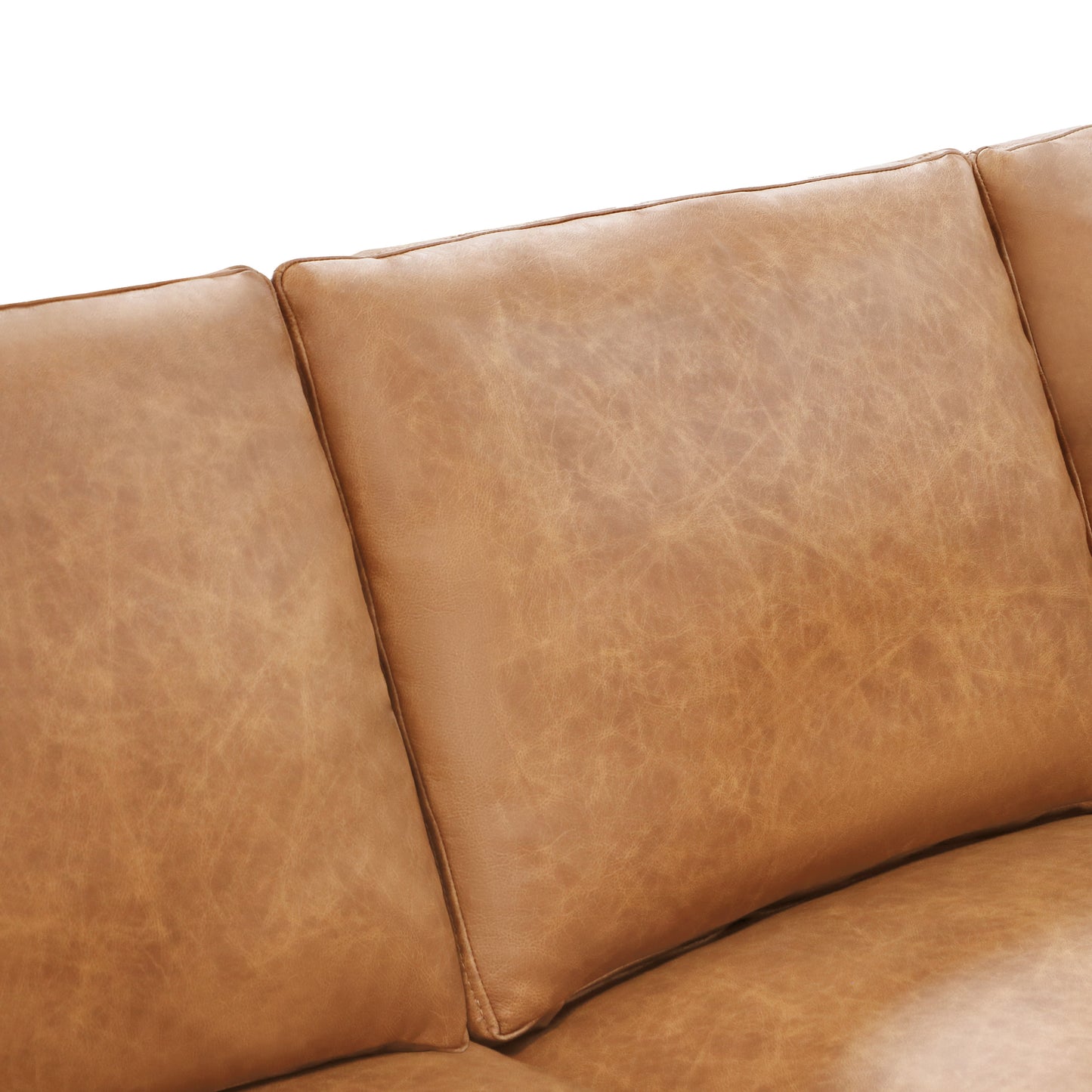 Marlow 88" Leather Sofa | Canyon Tan