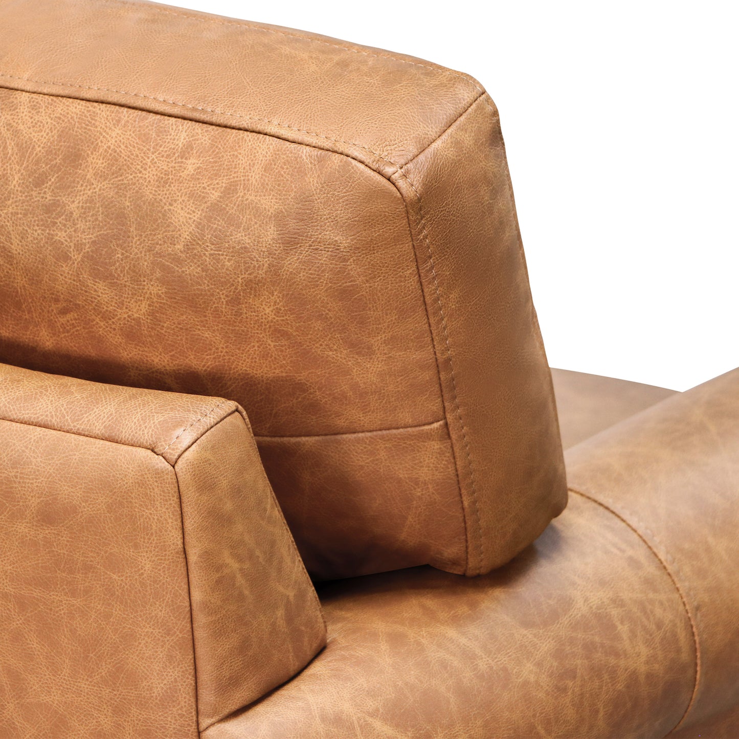 Marlow 88" Leather Sofa | Canyon Tan