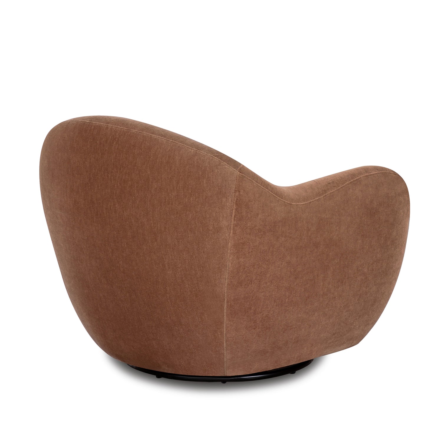 Hale Swivel Lounge Chair | Hearth Brown 