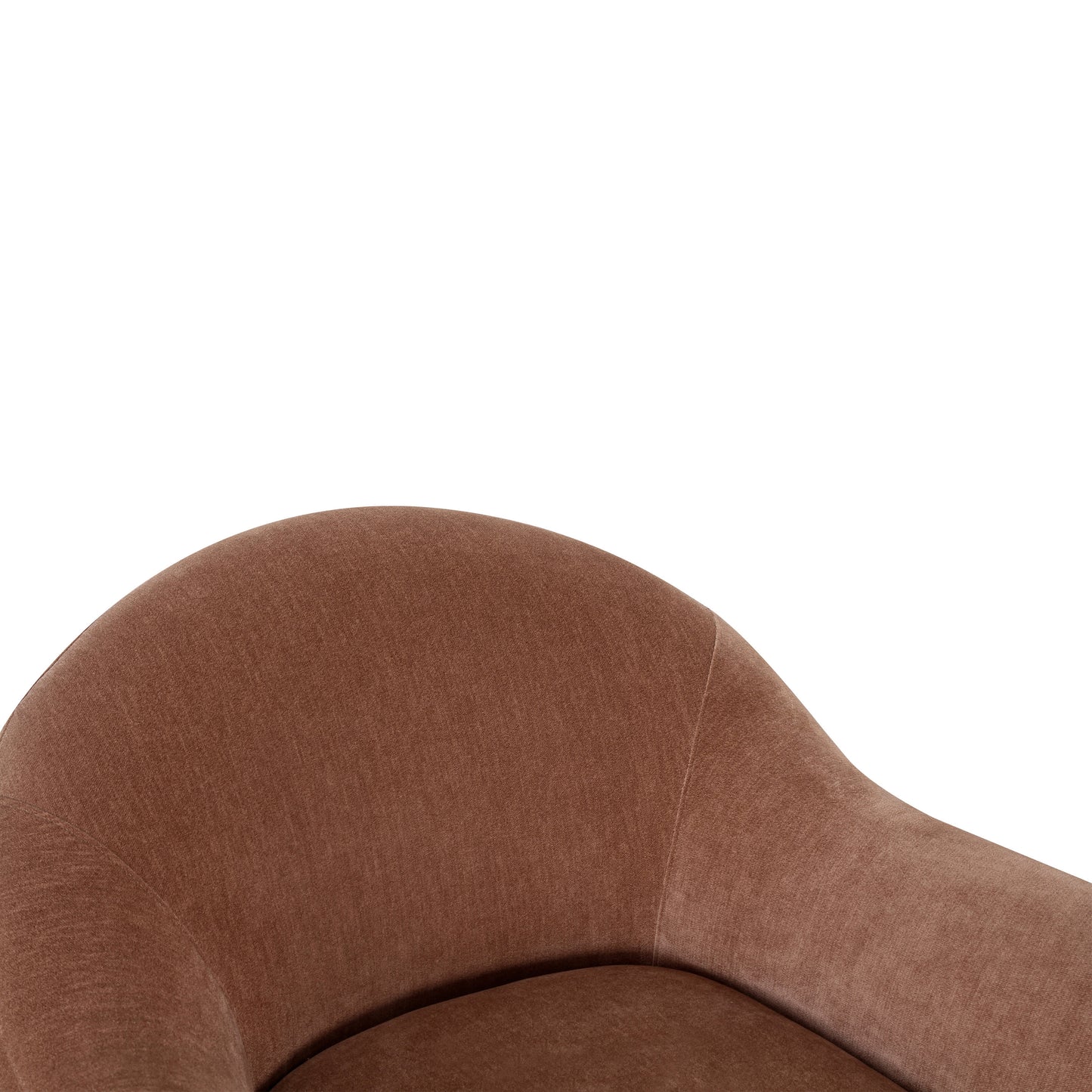 Hale Swivel Lounge Chair | Hearth Brown