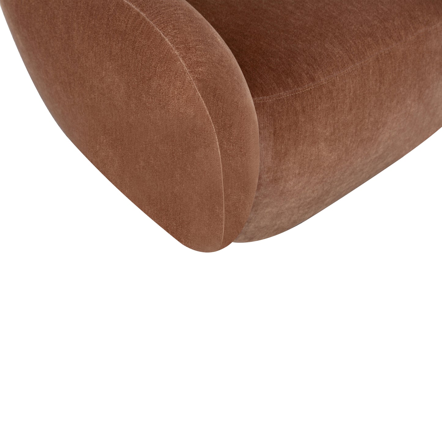 Hale Swivel Lounge Chair | Hearth Brown