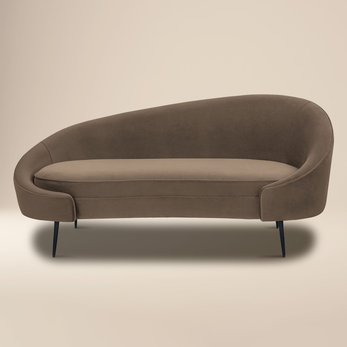Mona 66.5" Apartment Sofa | Serene Brown