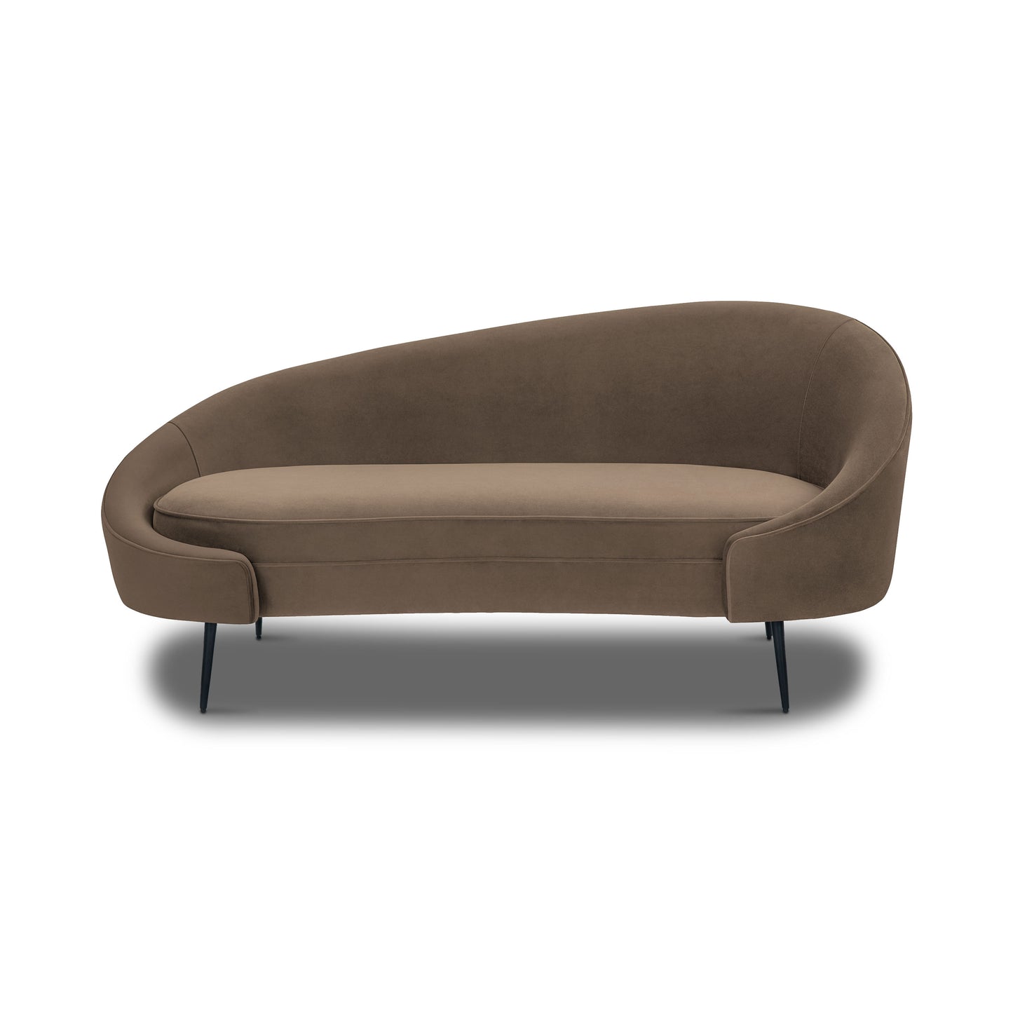 Mona 66.5" Apartment Sofa | Serene Brown