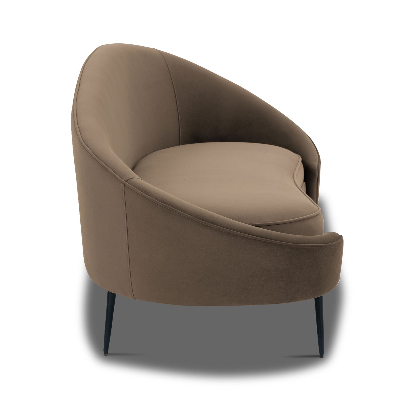 Mona 66.5" Apartment Sofa | Serene Brown