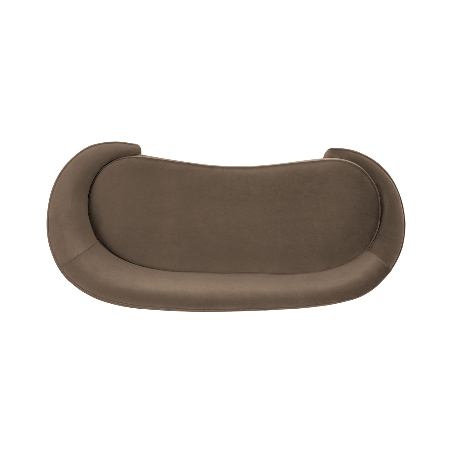 Mona 66.5" Apartment Sofa | Serene Brown