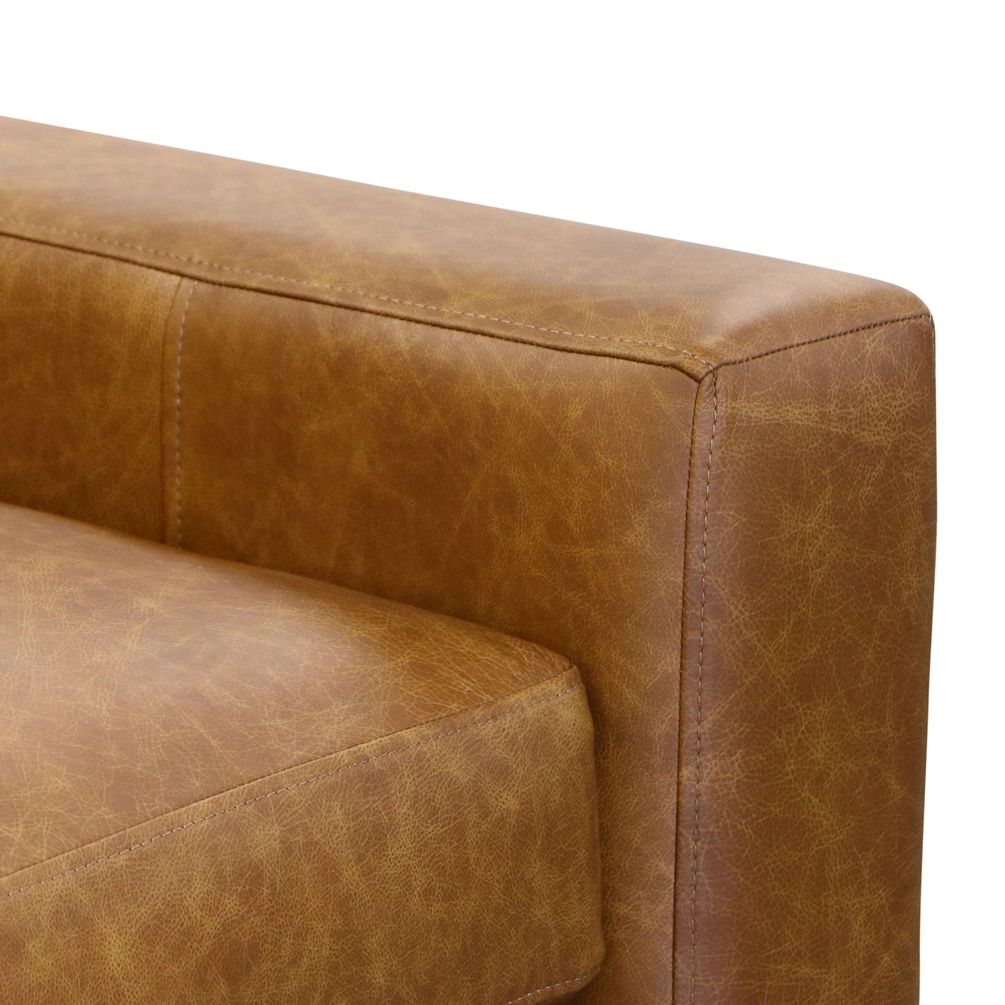 Briar 102" Leather Sofa | Canyon Tan